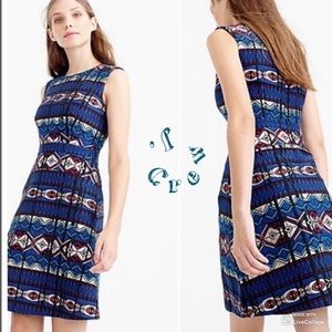 Saturday Sale! J. Crew (best seller) Windowpane Jacquard Shift dress (6)